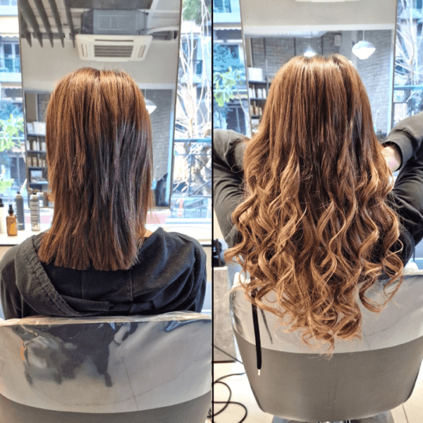 Τοποθέτηση Hair Extensions