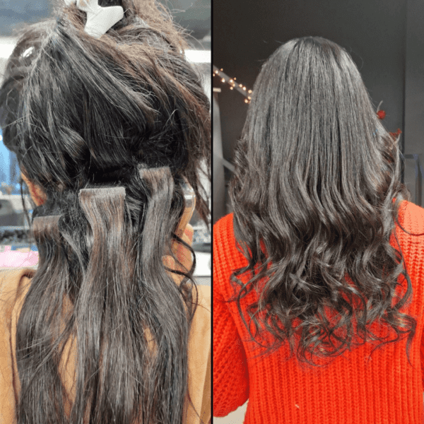 Τοποθέτηση Hair Extensions