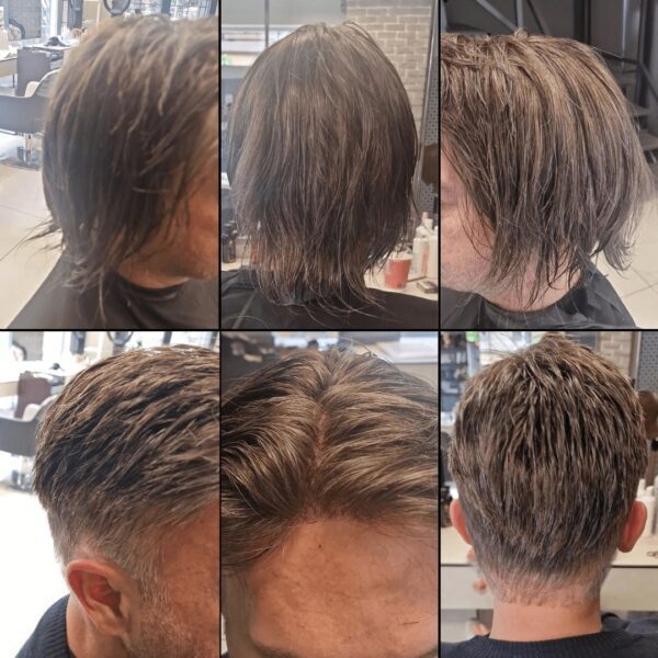 Τοποθέτηση περούκας με μεμβράνη